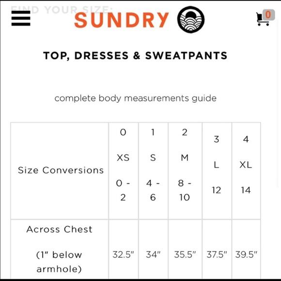 NEW! Sundry Funday Everyday T-shirt size Small - Picture 6 of 6